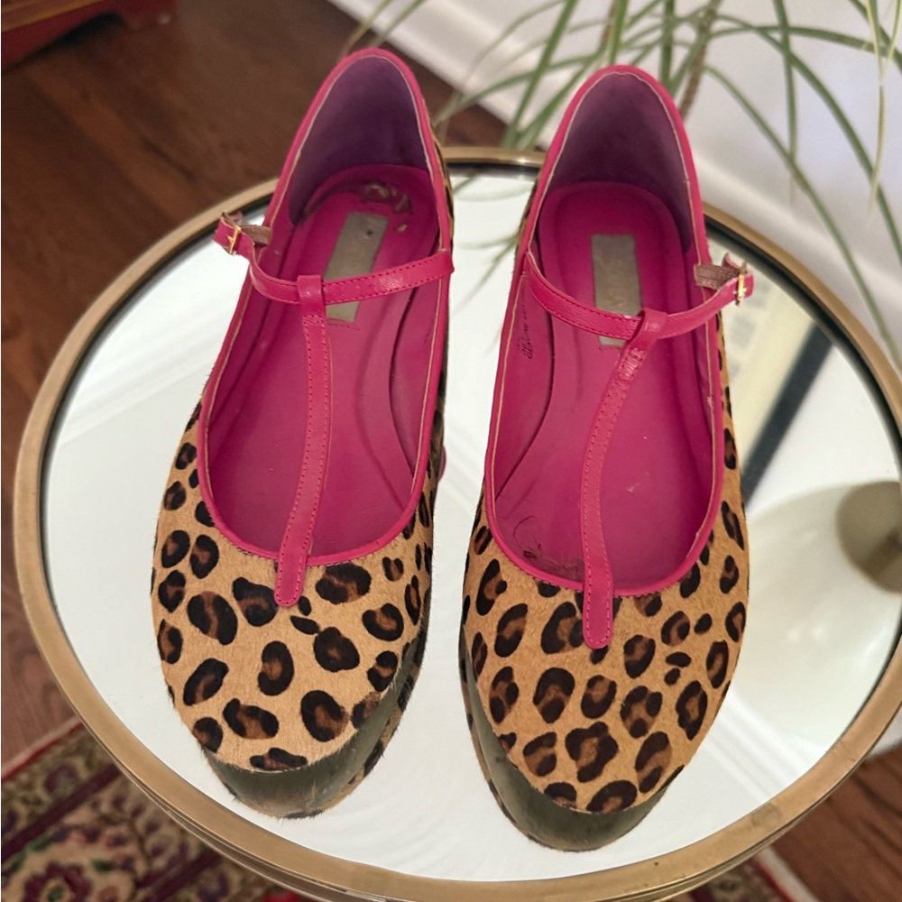 GORGEOUS LEOPARD PRINT BALLET FLATS